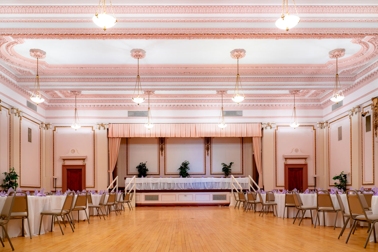Grand Ballroom Masonic Temple of Erie, PA