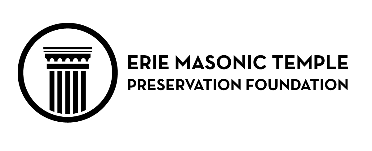 erie masonic pres logo Erie Masonic Temple Preservation Foundation Logo